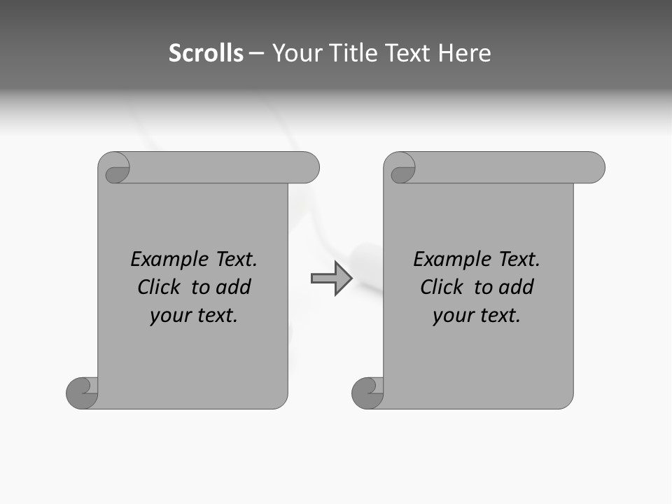Song White Audio PowerPoint Template