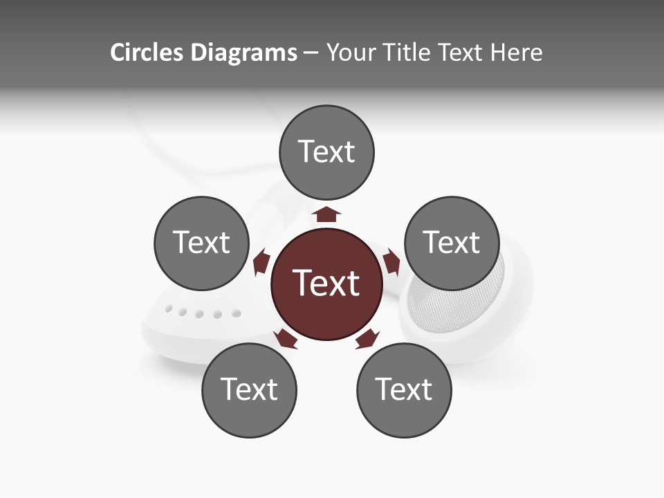 Song White Audio PowerPoint Template