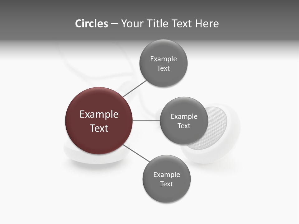 Song White Audio PowerPoint Template