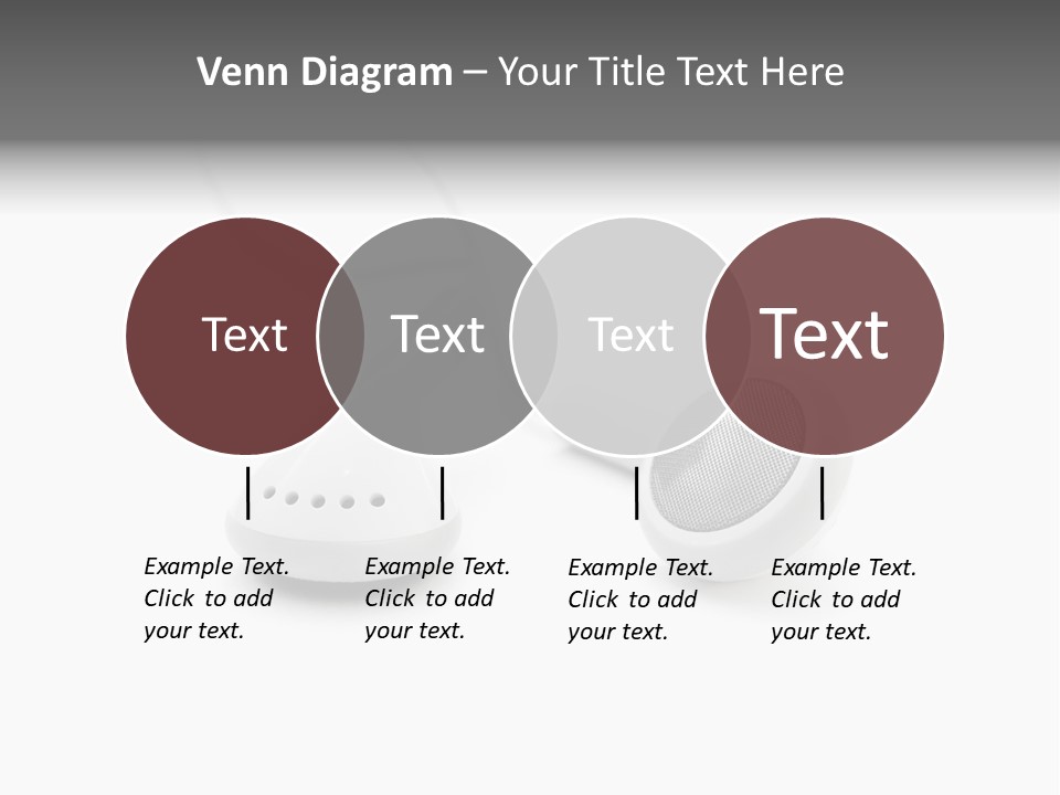 Song White Audio PowerPoint Template