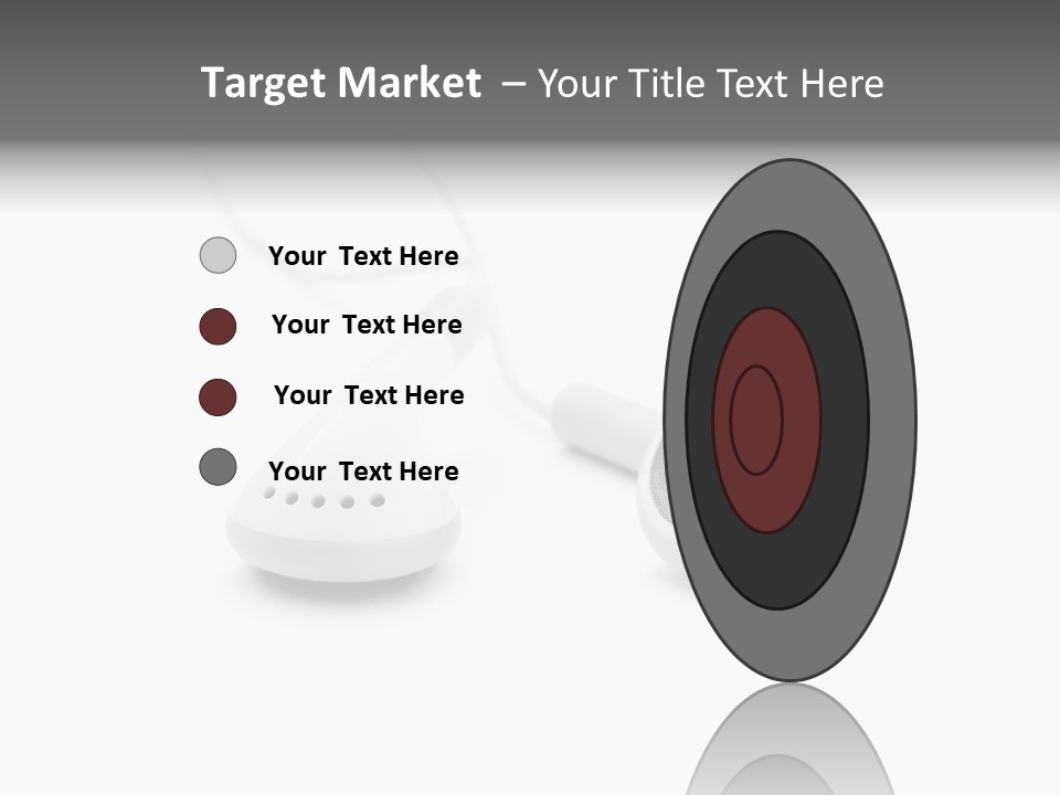 Song White Audio PowerPoint Template