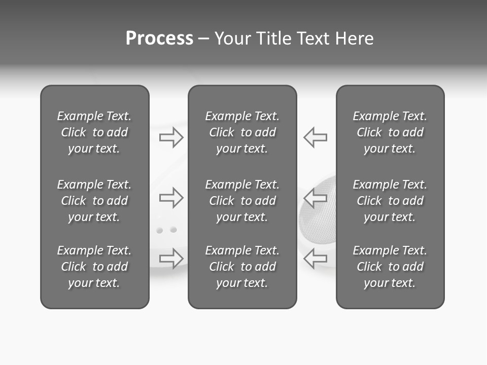 Song White Audio PowerPoint Template