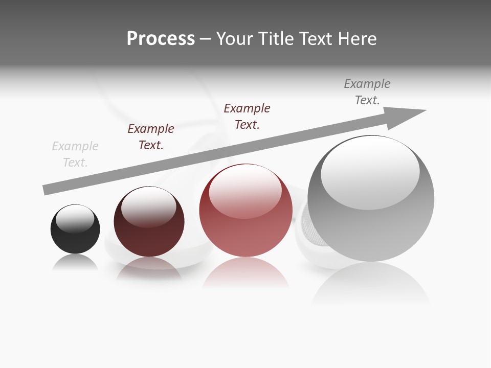 Song White Audio PowerPoint Template