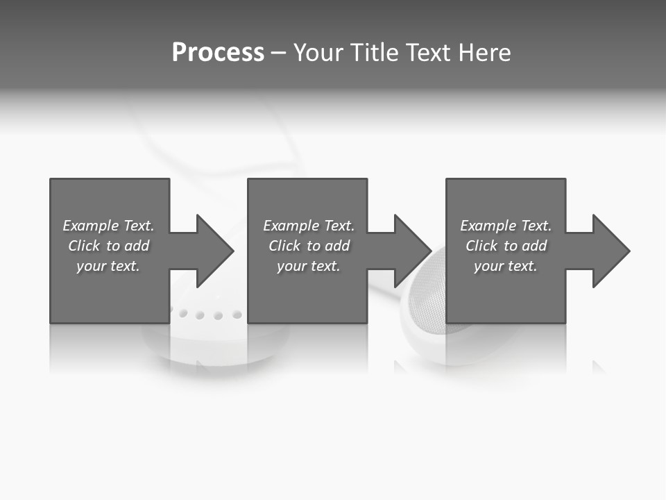 Song White Audio PowerPoint Template