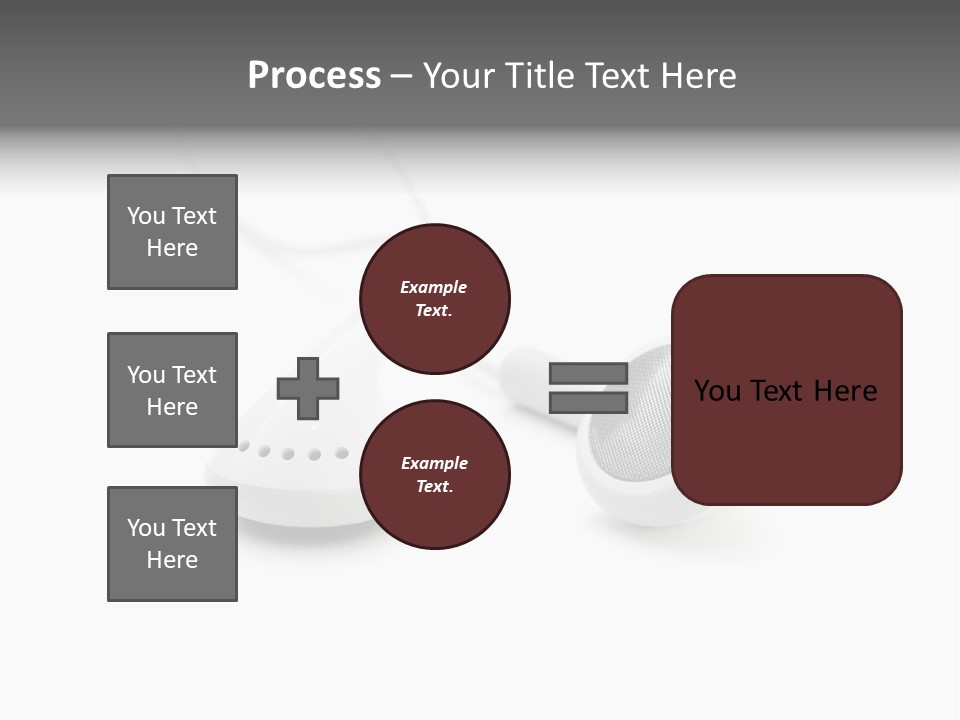 Song White Audio PowerPoint Template