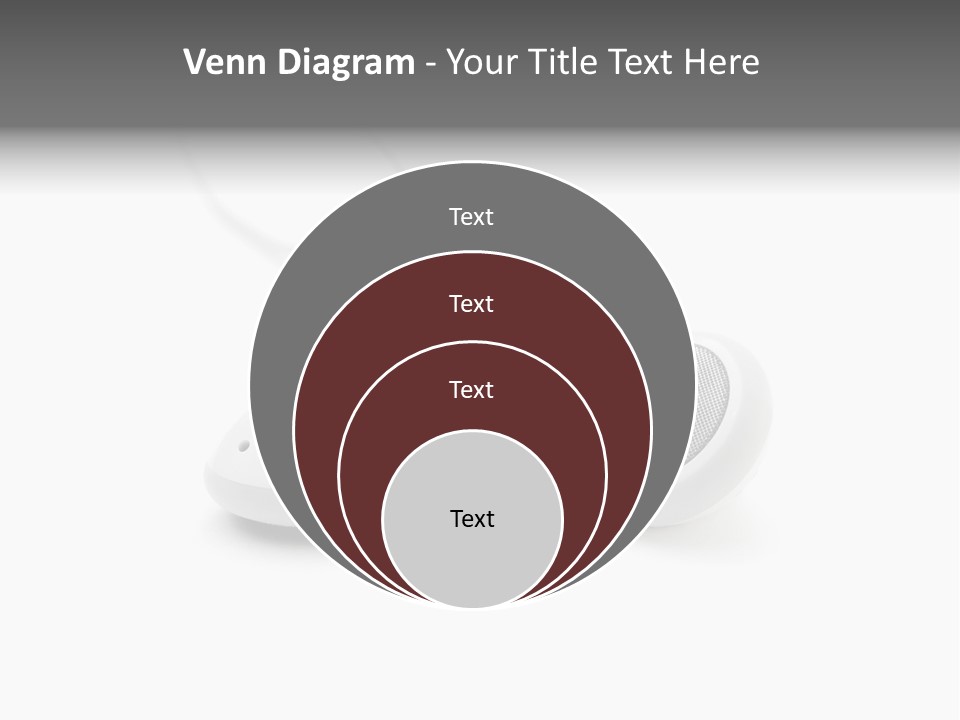 Song White Audio PowerPoint Template