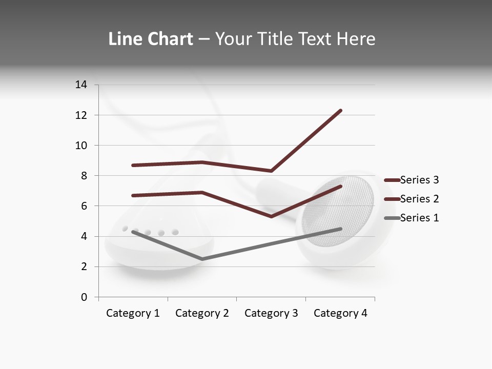 Song White Audio PowerPoint Template