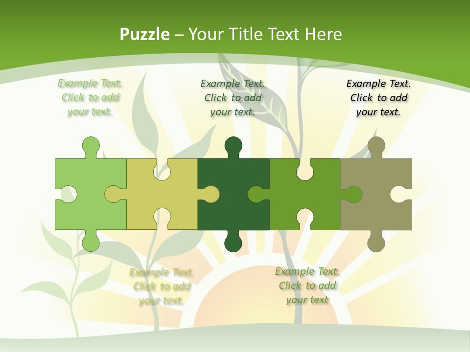 Pure Seed Leaf PowerPoint Template