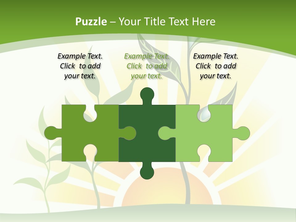 Pure Seed Leaf PowerPoint Template