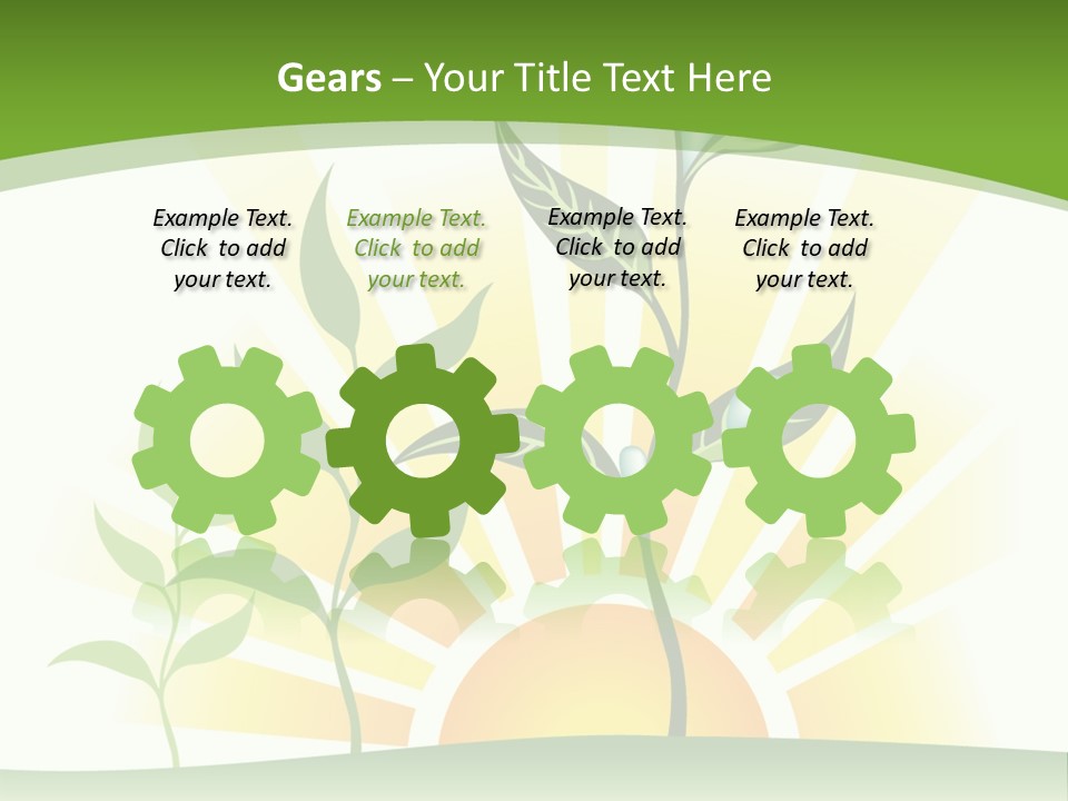 Pure Seed Leaf PowerPoint Template