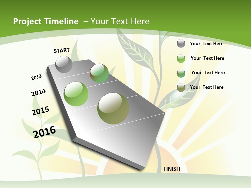 Pure Seed Leaf PowerPoint Template
