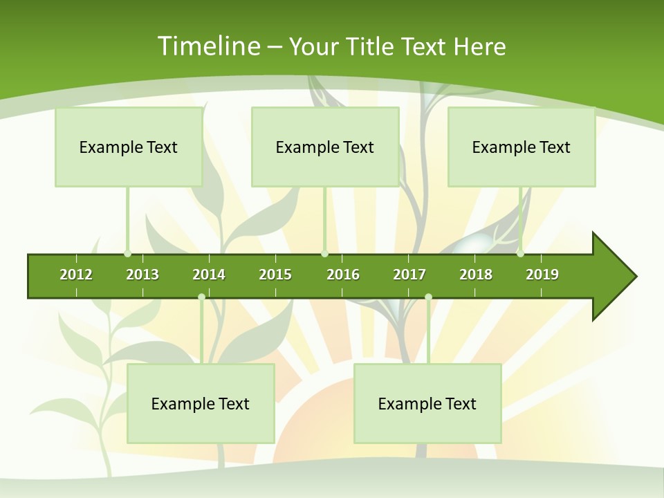Pure Seed Leaf PowerPoint Template