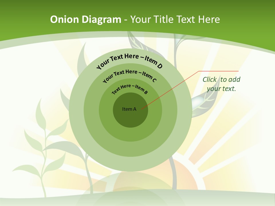 Pure Seed Leaf PowerPoint Template