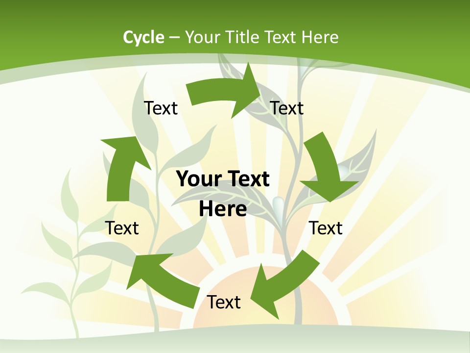 Pure Seed Leaf PowerPoint Template