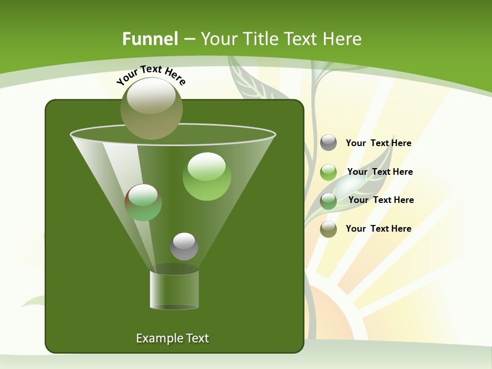 Pure Seed Leaf PowerPoint Template