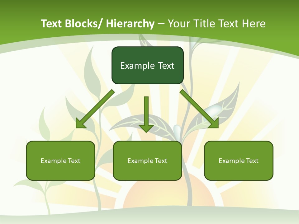 Pure Seed Leaf PowerPoint Template