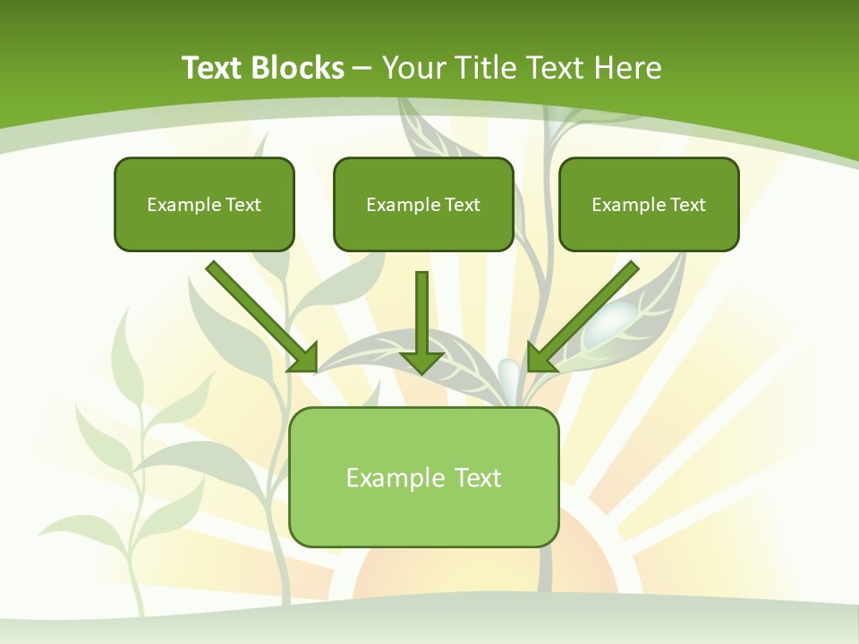 Pure Seed Leaf PowerPoint Template