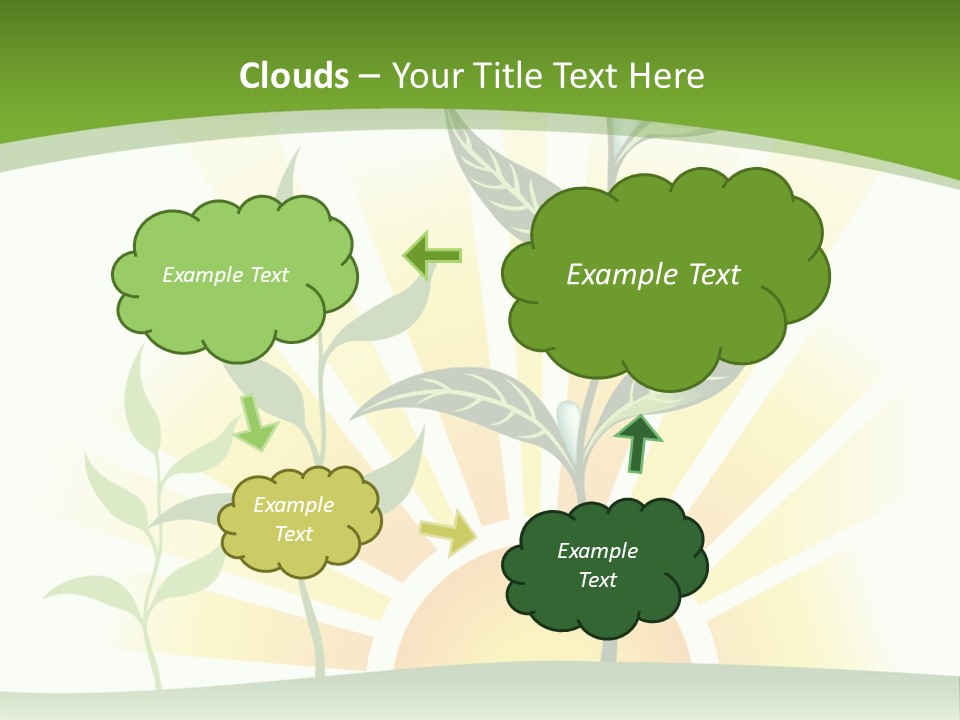 Pure Seed Leaf PowerPoint Template