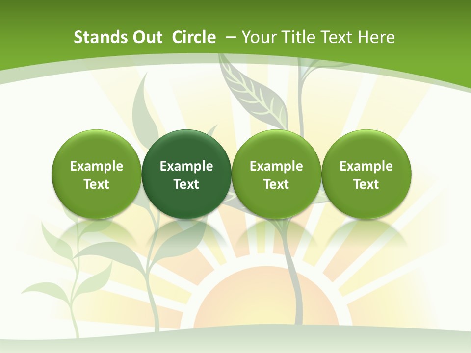 Pure Seed Leaf PowerPoint Template