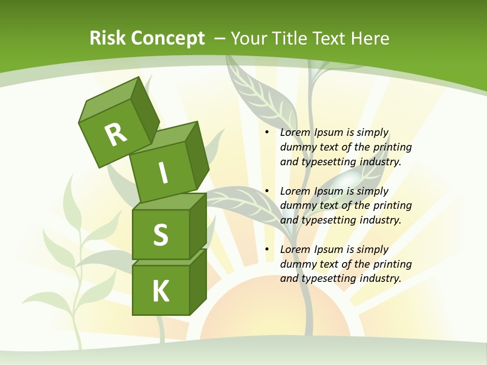 Pure Seed Leaf PowerPoint Template