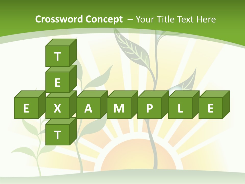 Pure Seed Leaf PowerPoint Template