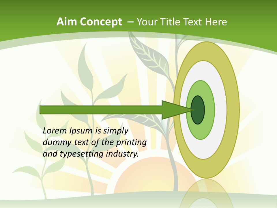 Pure Seed Leaf PowerPoint Template