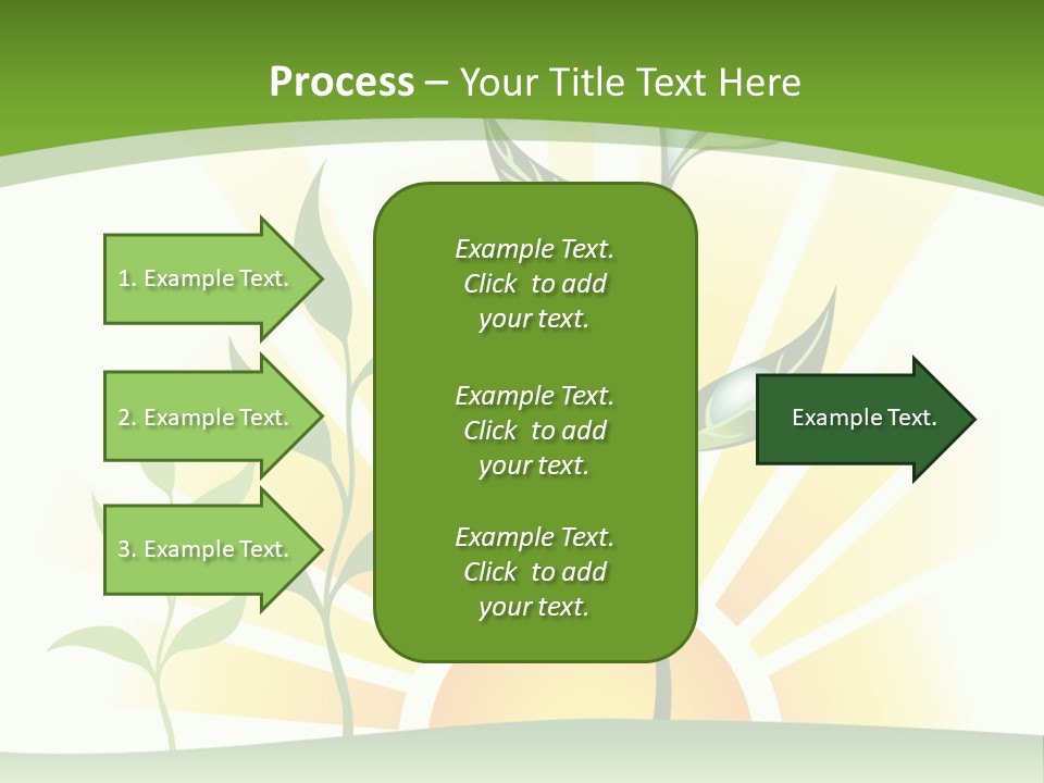 Pure Seed Leaf PowerPoint Template