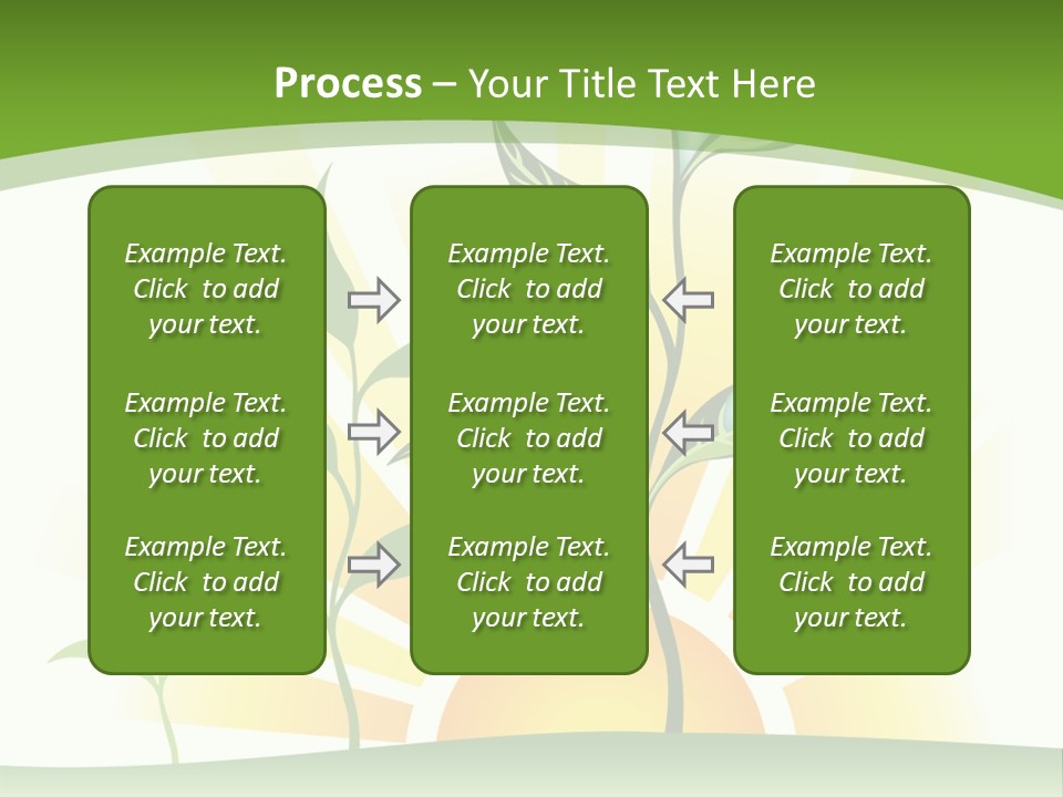 Pure Seed Leaf PowerPoint Template