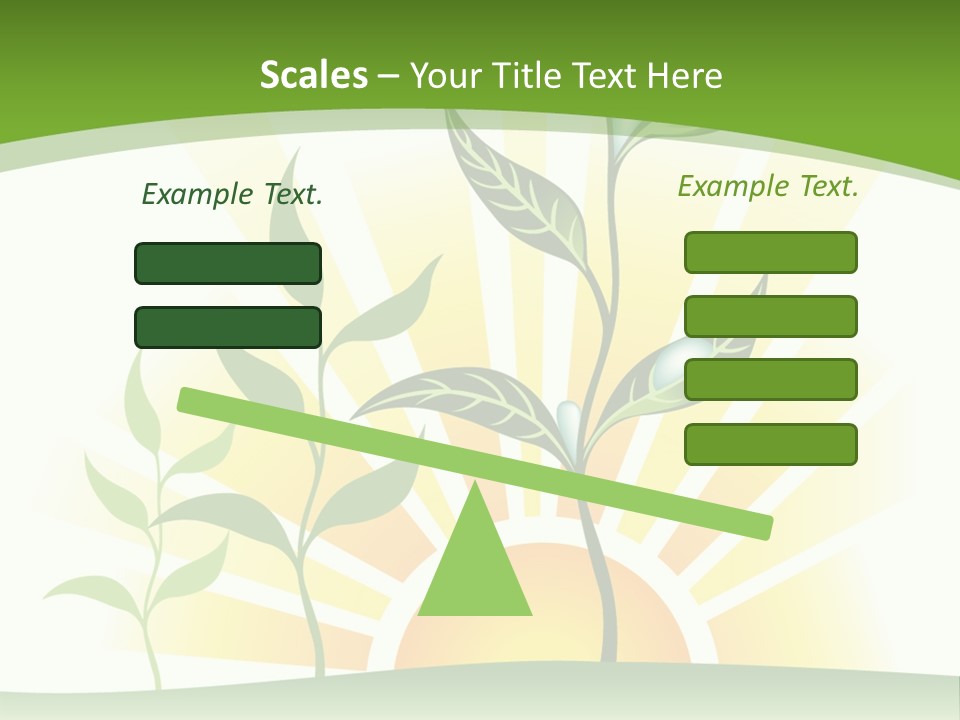 Pure Seed Leaf PowerPoint Template