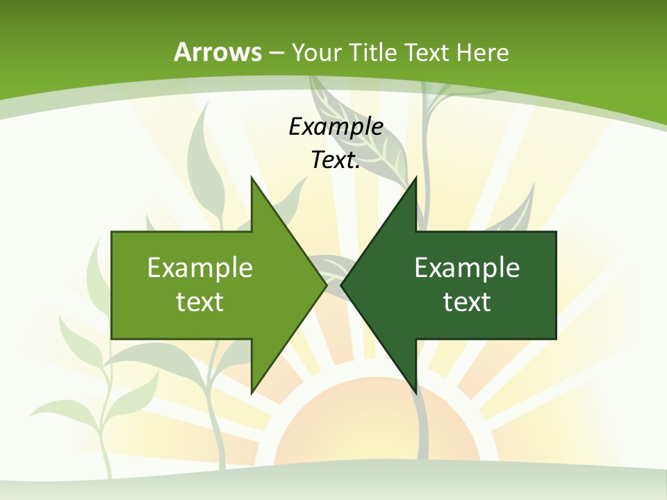 Pure Seed Leaf PowerPoint Template