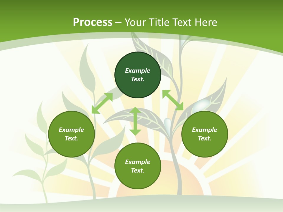 Pure Seed Leaf PowerPoint Template