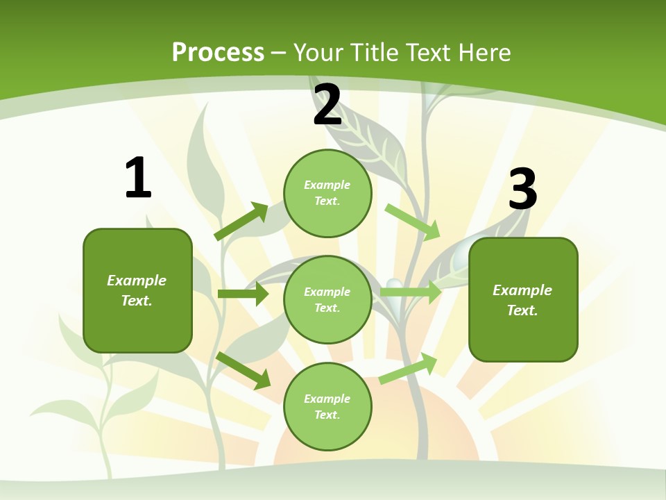 Pure Seed Leaf PowerPoint Template