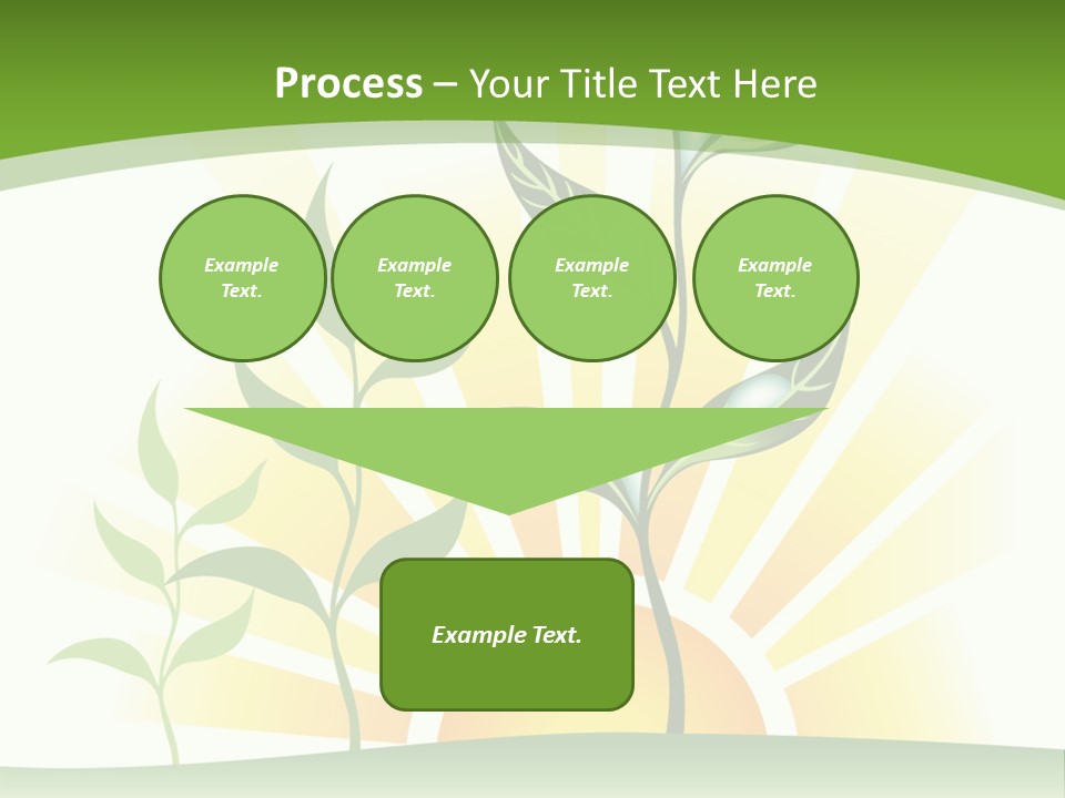 Pure Seed Leaf PowerPoint Template