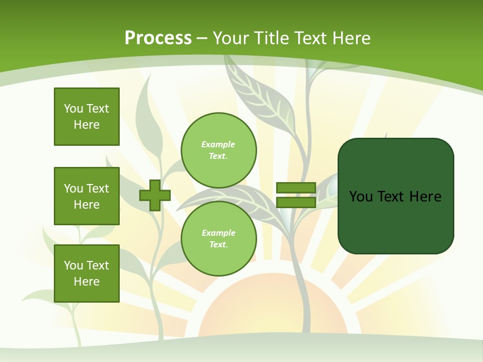 Pure Seed Leaf PowerPoint Template