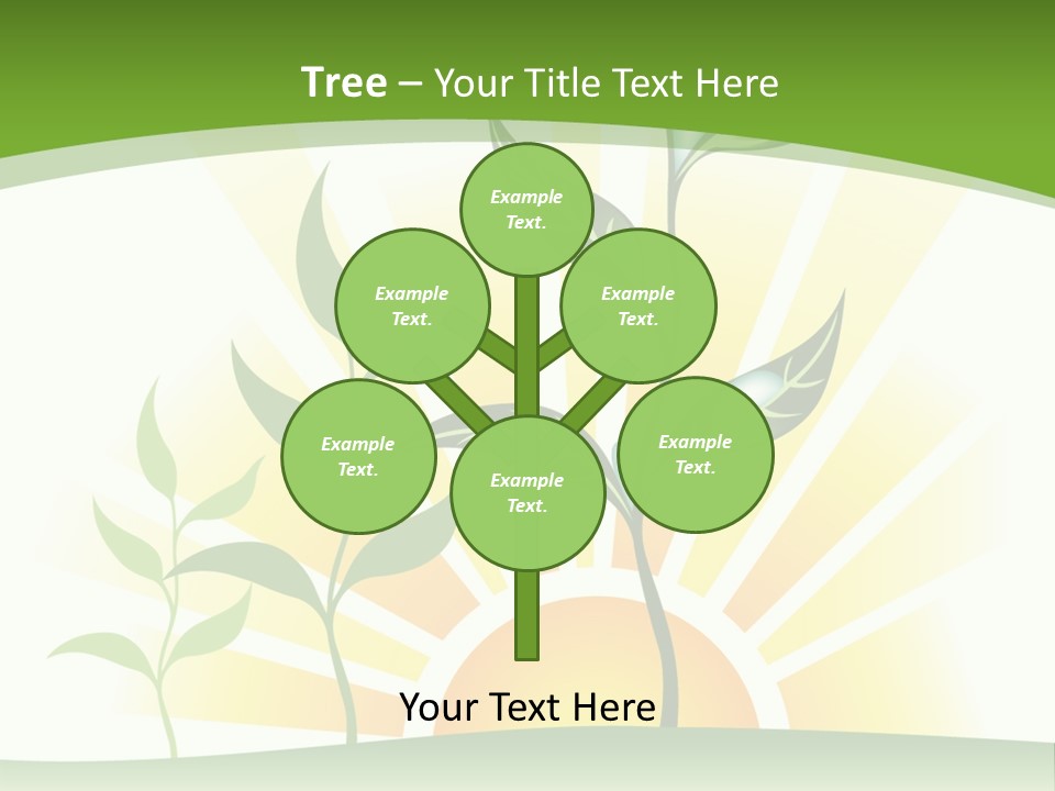 Pure Seed Leaf PowerPoint Template