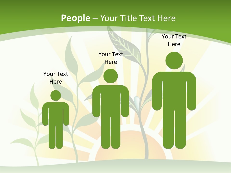 Pure Seed Leaf PowerPoint Template