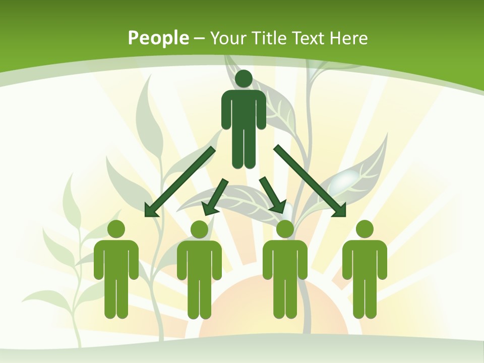 Pure Seed Leaf PowerPoint Template