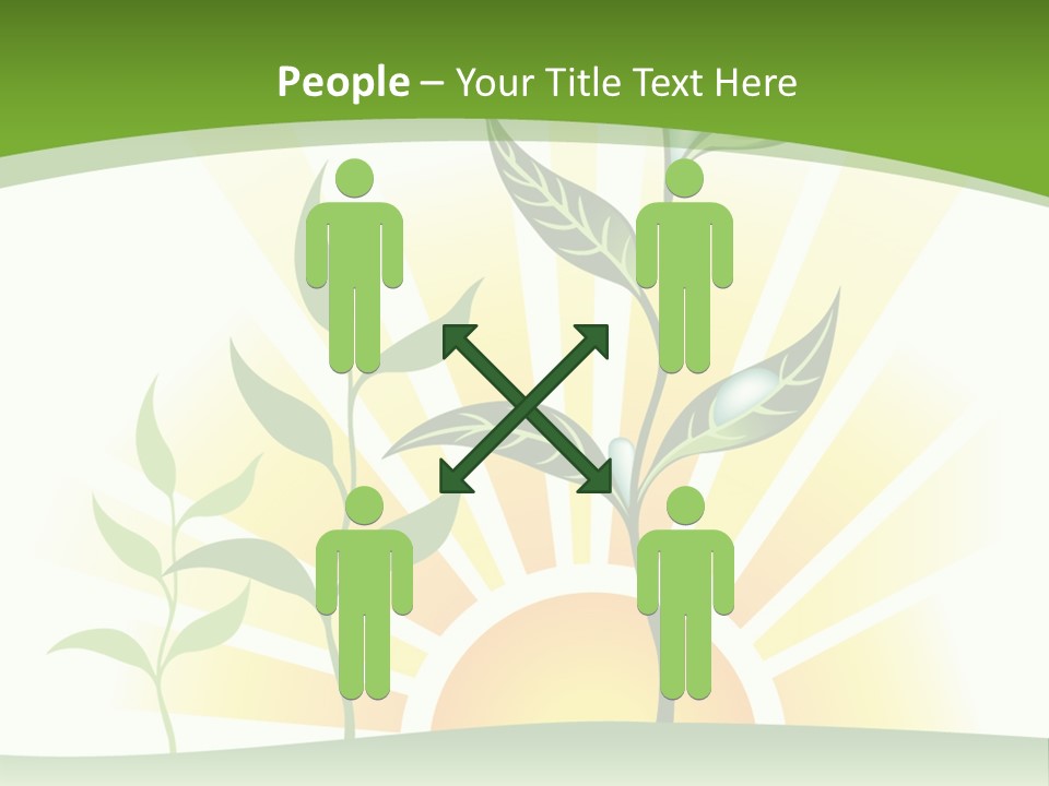 Pure Seed Leaf PowerPoint Template
