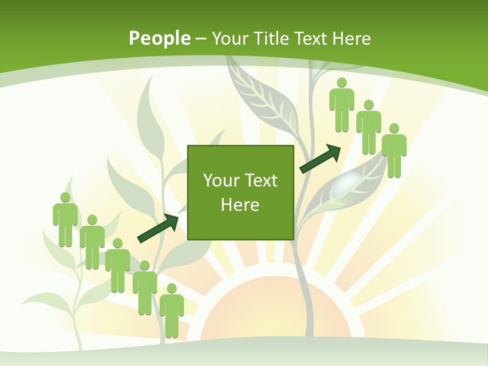 Pure Seed Leaf PowerPoint Template