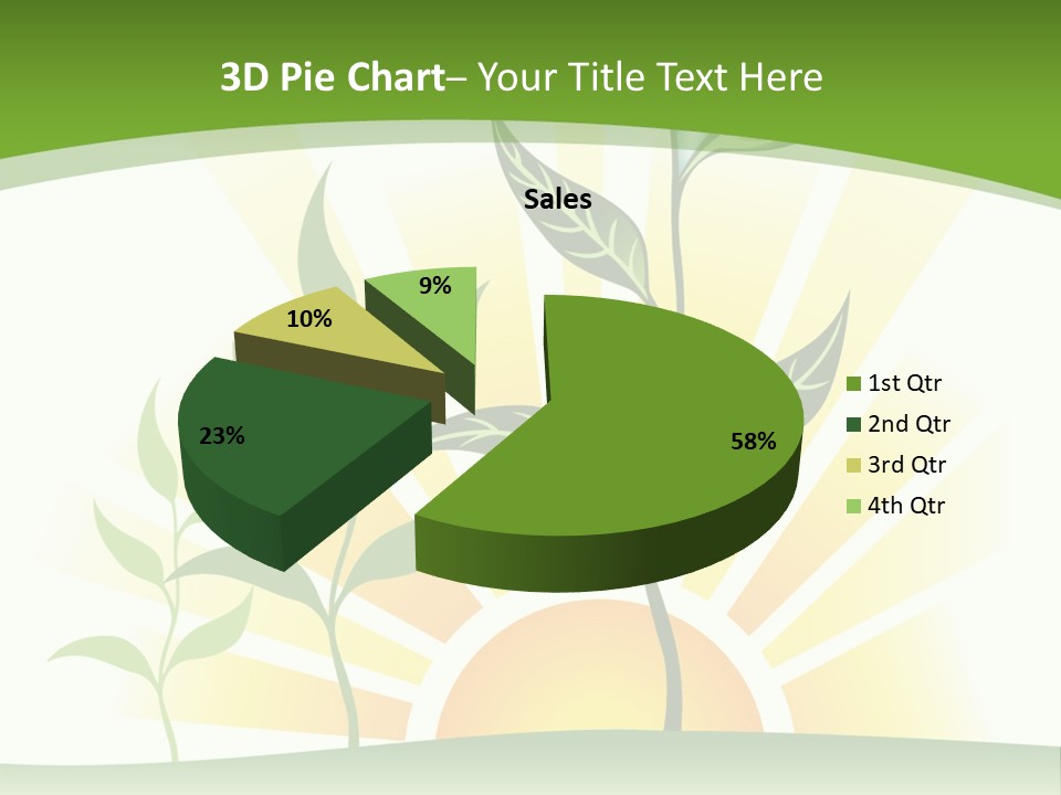 Pure Seed Leaf PowerPoint Template