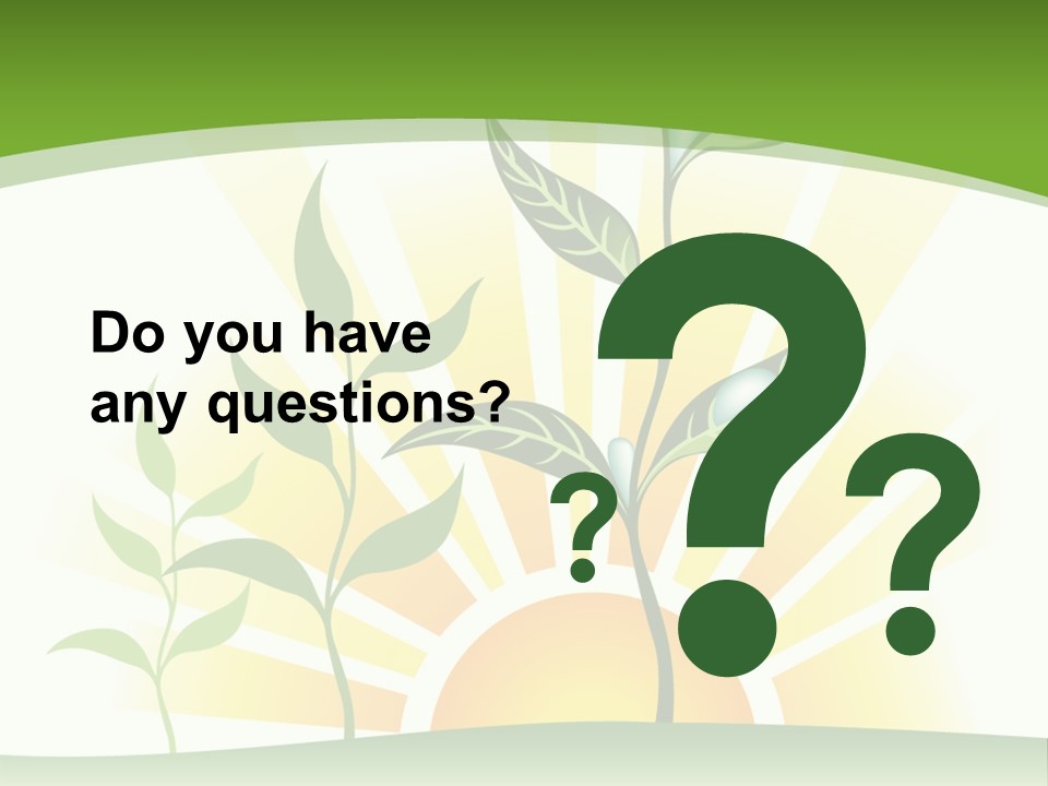 Pure Seed Leaf PowerPoint Template