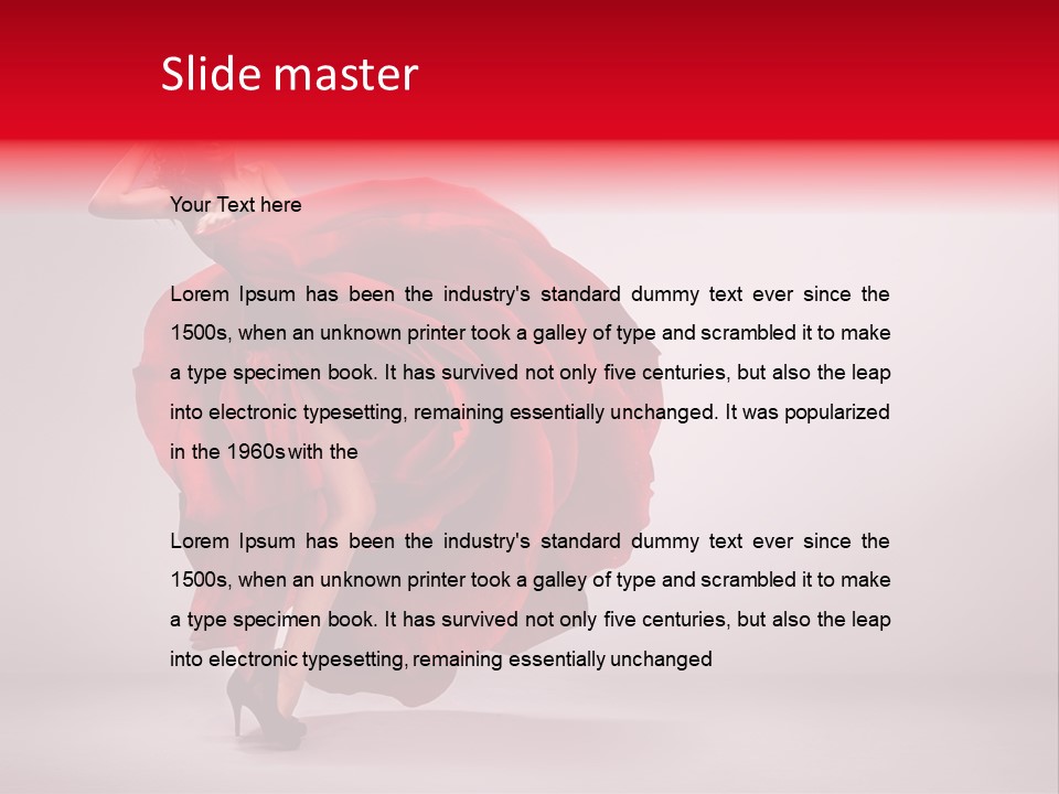 Expressive Traditional Fashion PowerPoint Template