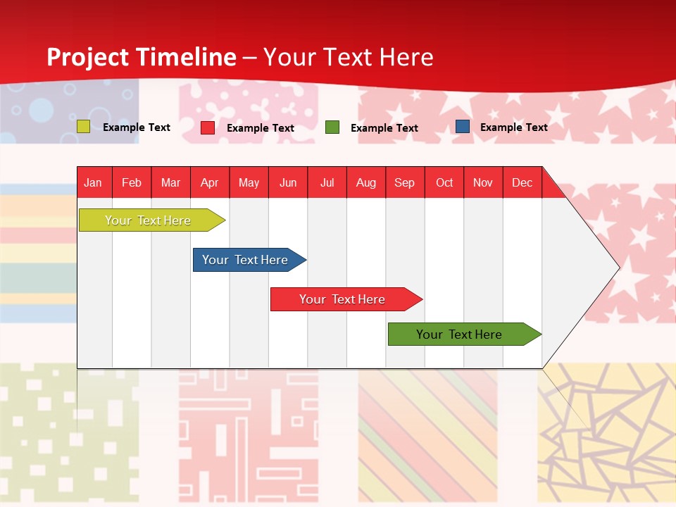 Dayglo Glaring Bubbles PowerPoint Template