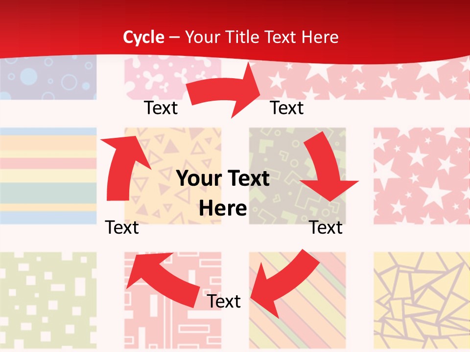Dayglo Glaring Bubbles PowerPoint Template