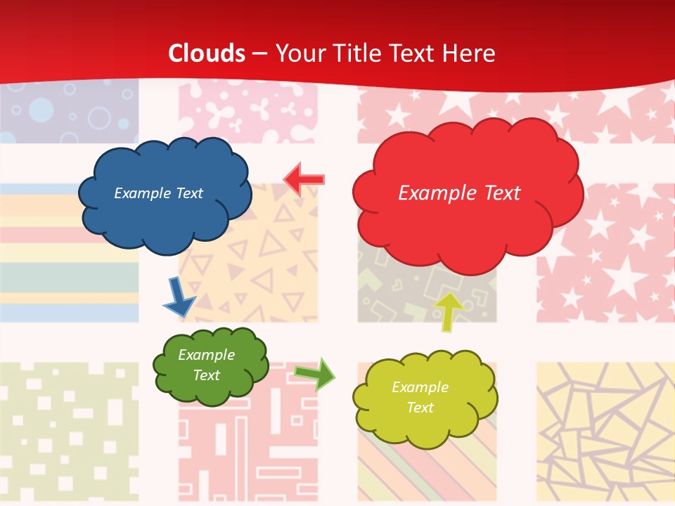 Dayglo Glaring Bubbles PowerPoint Template