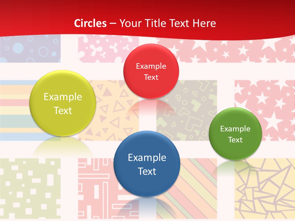 Dayglo Glaring Bubbles PowerPoint Template