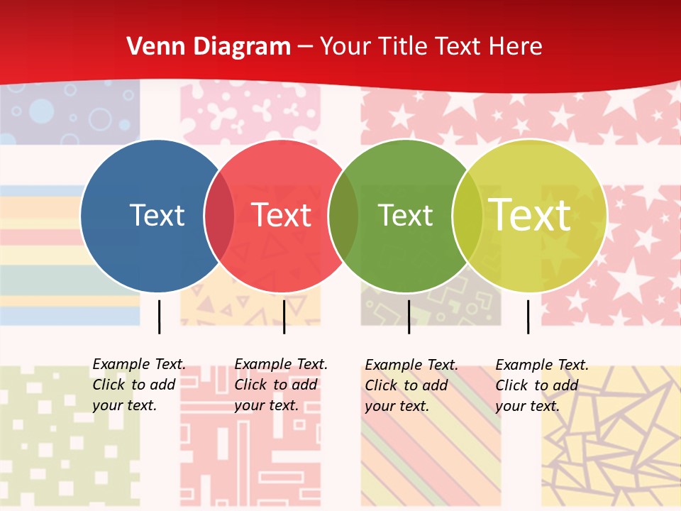 Dayglo Glaring Bubbles PowerPoint Template