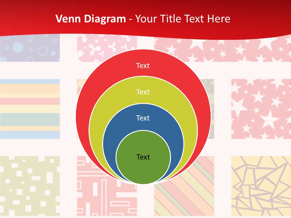 Dayglo Glaring Bubbles PowerPoint Template