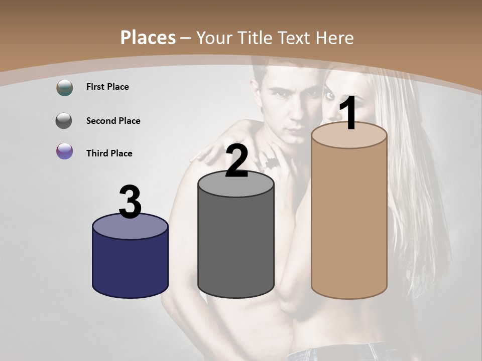 Copy Background Standing PowerPoint Template