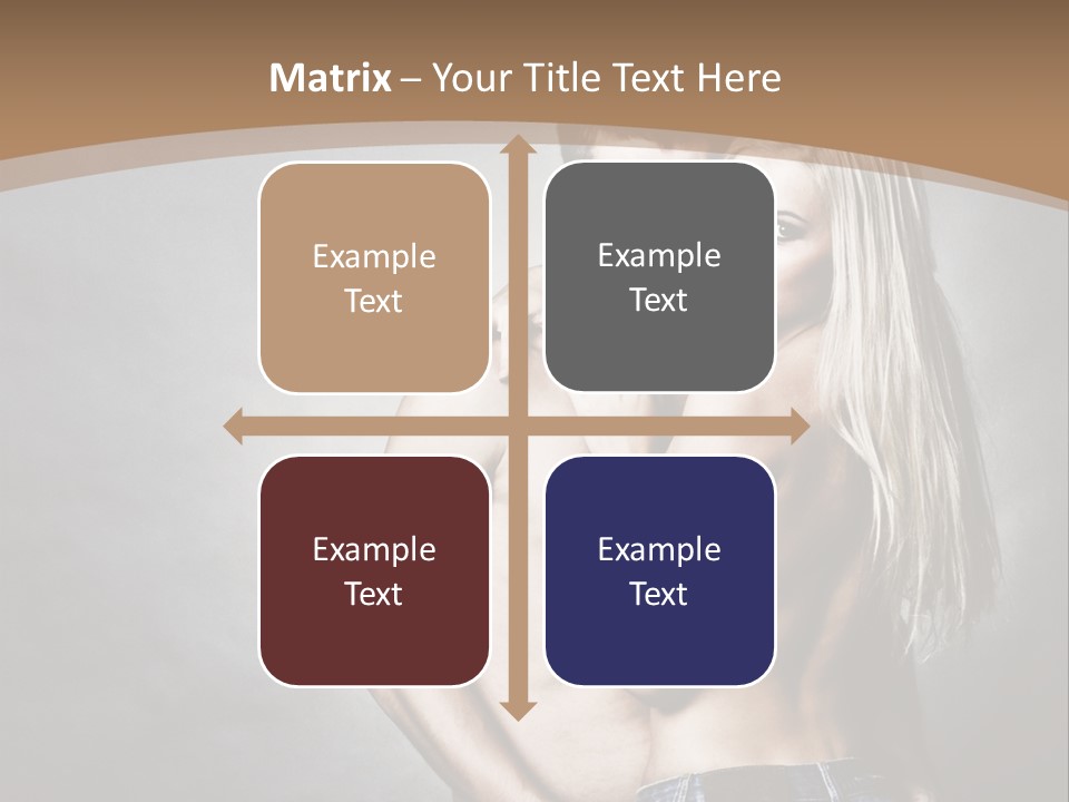 Copy Background Standing PowerPoint Template